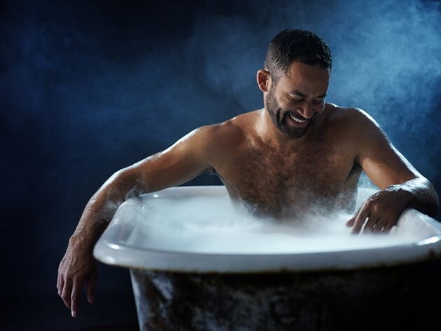 Before exercising for penis enlargement, take a warm bath